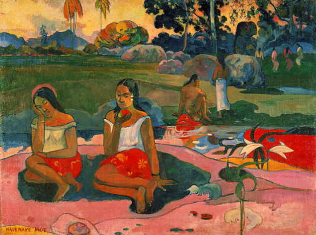 gauguin Nave, Nave Moe Fonte miracolosa 1894